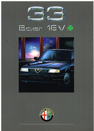 Alfa romeo boxer 16v - alfa, 33