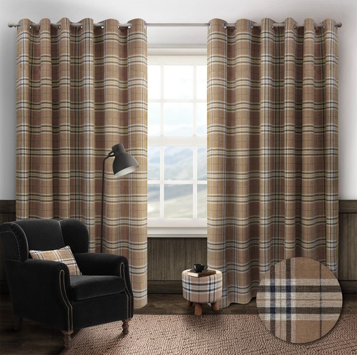 Thermal tartan check ring top - thermal,