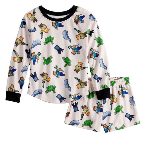 Nwt minecraft girl pajamas - minecraft,