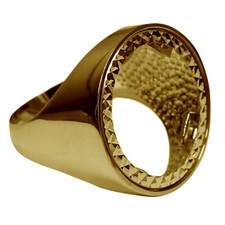 Full Sovereign Ring Mount 9ct