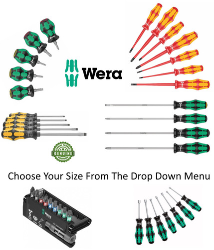 Wera kraftform screwdrivers - wera,