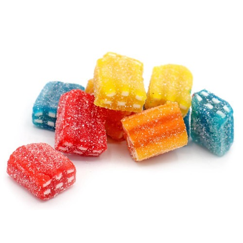 Fizzy bricks sweets pick and - bricks,