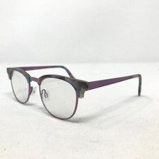 Scout Alex Glasses Frames Purple Browline Round Eyeglasses Spectacles Frame Only