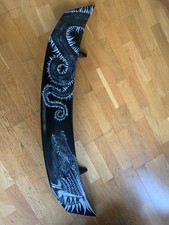 BLACK UNIVERSAL CAR REAR BOOT LID BIG RACING LIP SPOILER WING FOR GT STYLE UFF