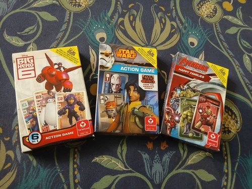 Happy families card game set - families,