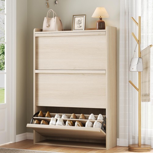Shoe storage cabinet with - storage,