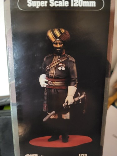 Verlinden punjab officer 120mm - verlinden/punjab, officer/120mm