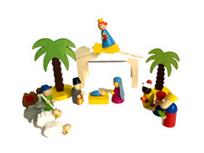 Wooden Christmas Nativity