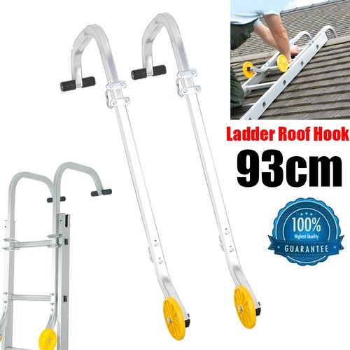 Adjustable ladder roof hook - adjustable,