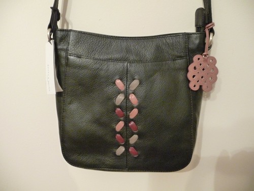 Bailey quinn leather handbag - &,