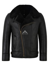 Men real sheepskin - real,
