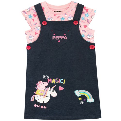 Peppa pig pinafore dress kids - pinafore,