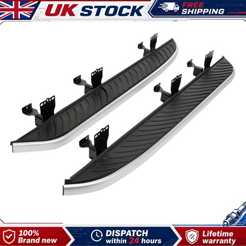 Aluminium side steps - aluminium,
