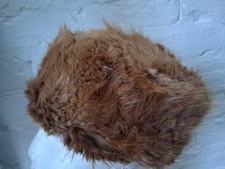 Vintage pale brown genuine