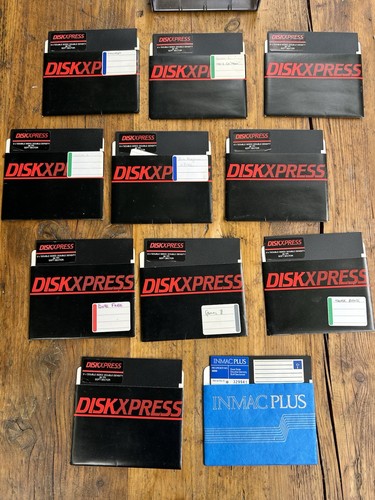 Vintage inch floppy disks - floppy,