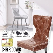 1Pcs Transparent Plastic Chair