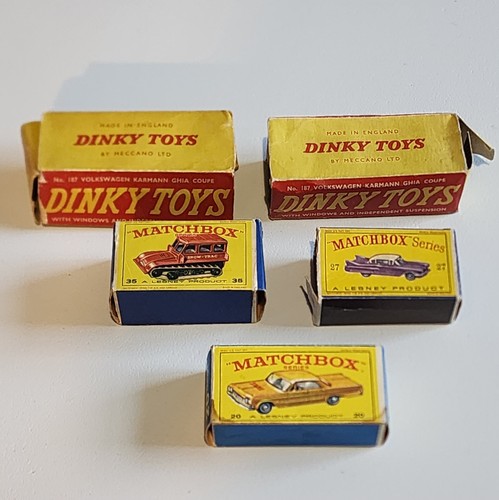 Matchbox lesney dinky boxes - lesney,