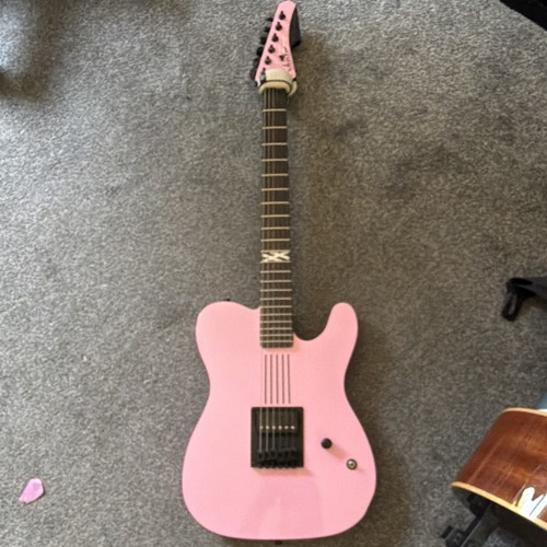 Mgk custom schecter pink - mgk, pt