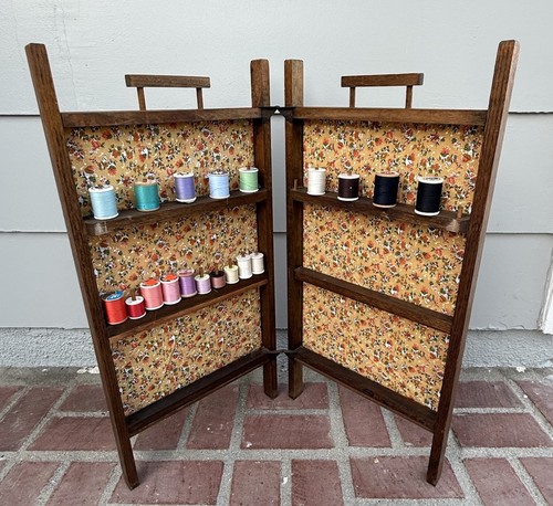 Vintage portable wood folding - vintage,