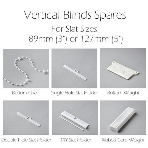 Vertical blind spares or - vertical,