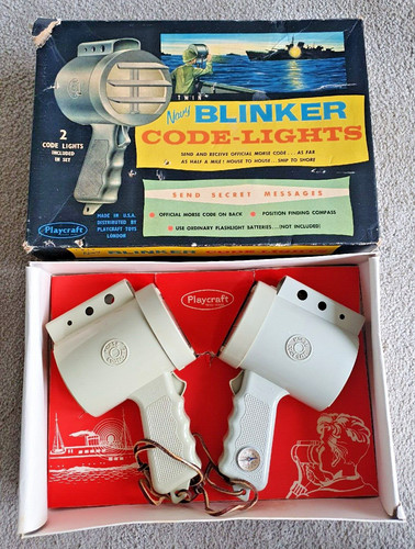 Vintage twin navy - vintage, blinker