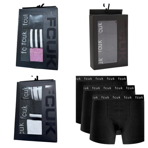 Fcuk mens pack trunks boxer - 3,