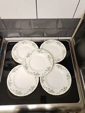 5x MINTON GREENWICH S705 BREAKFAST / SALAD / LUNCHEON PLATES 23CM 