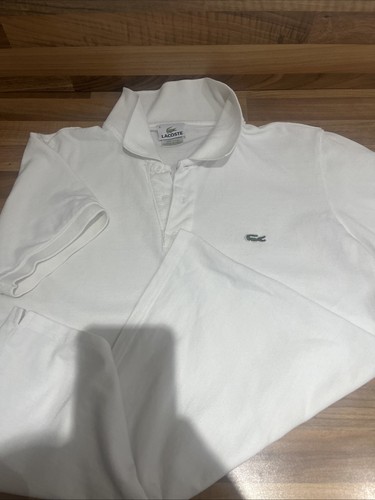 Lacoste mens white small - lacoste,