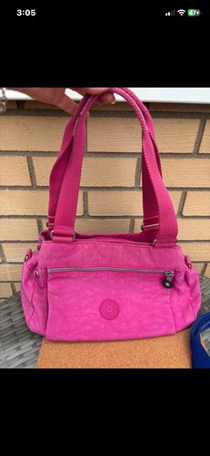 Kipling hot pink shoulder - hot,