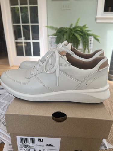 Clarks rio sprint white - clarks, un