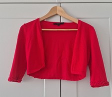 Coast Red Bolero Cardigan