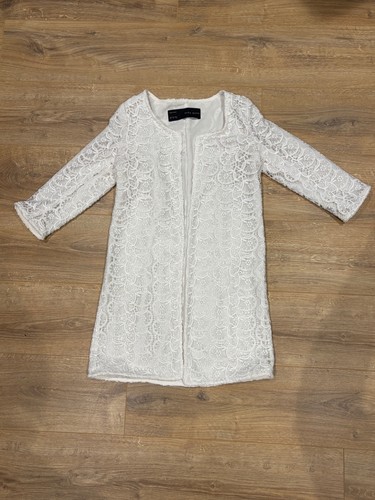 Zara woman white embroidered - zara,