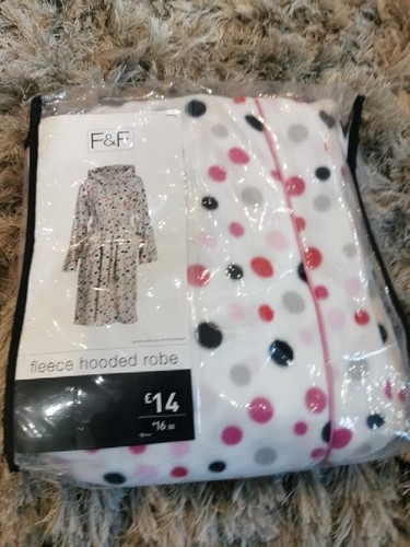 Ladies fleece hooded - f&f,