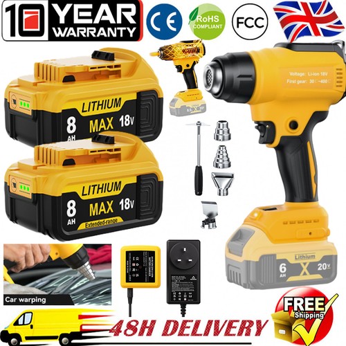 Cordless heat gun - cordless, air