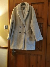 Ladies Large Lined Teddy Coat