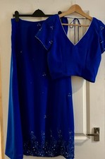 Royal Blue, Handmade, Asian