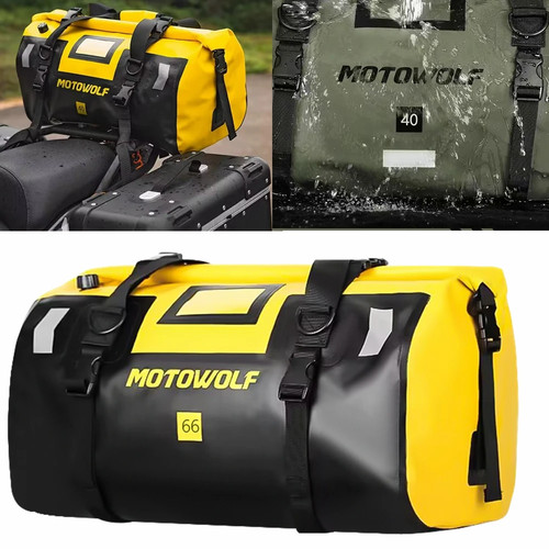 Motorcycle waterproof tail bag - motorcycle,