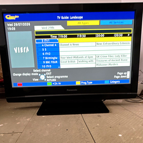 Panasonic viera 37in plasma - panasonic,
