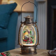 Christmas LED Snow Globe Light