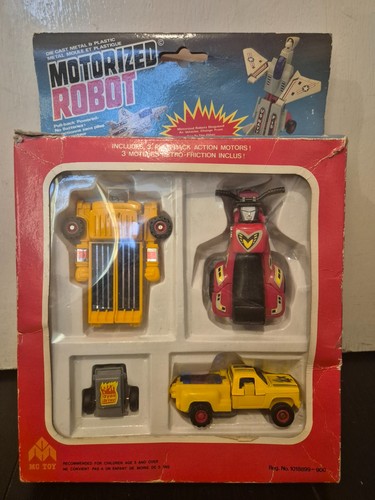 Vintage motorized robot - vintage,