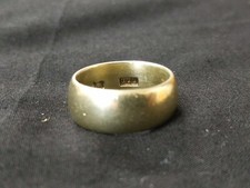 Victorian Silver wedding Ring