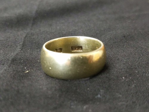 Victorian silver wedding ring - victorian,