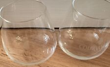 Courvoisier X 2 brandy rocking glasses