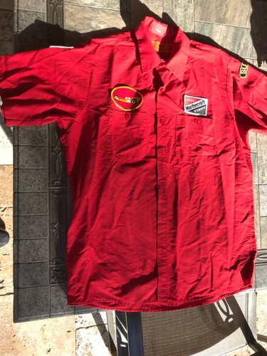 Red kap mechanic work - red,