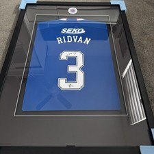 Authentic Signed Matchworn Rangers Top Ridvan Yilmaz