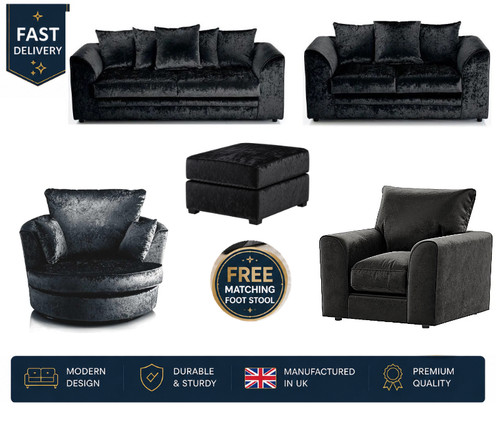Corner crushed velvet - corner,
