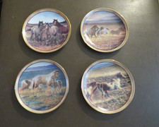 4 x Danbury Mint Wild and Free