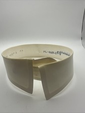 Vintage COLLARS LTD Shirt Collar No 3  White Semi Stiff Detachable Size 15.5