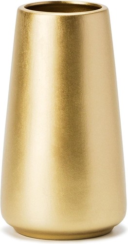 Gold ceramic flower - 6",