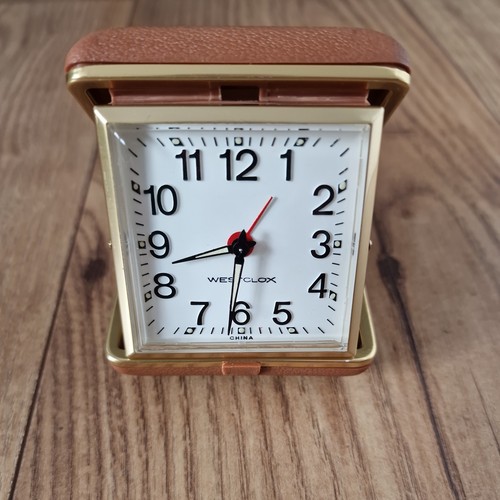 Vintage westclox travel alarm - travel,
